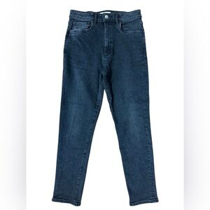 REVTOWN Women's Classic Black Straight Leg Jeans